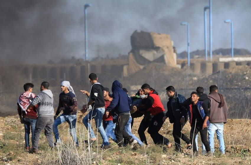 استشهاد فلسطيني شرق مخيم البريج برصاص الجيش الإسرائيلي