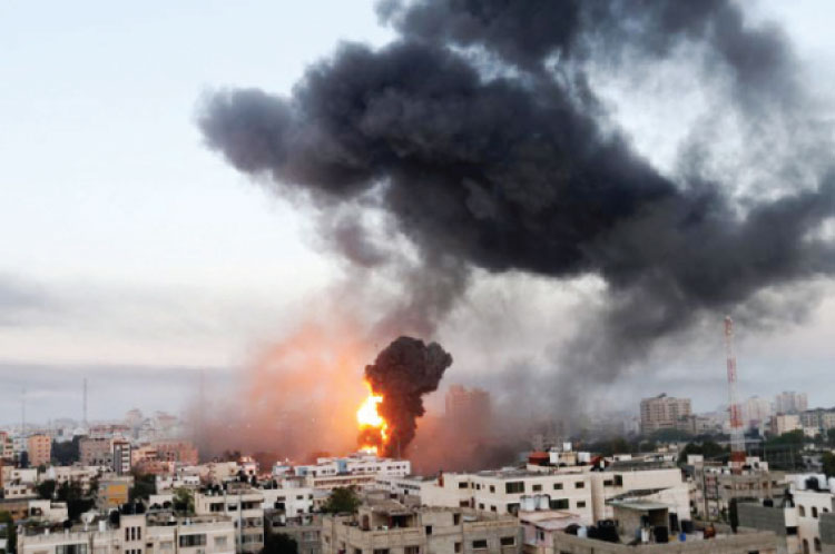 جيش الاحتلال يقصف عدة أهداف في قطاع ‎غزة