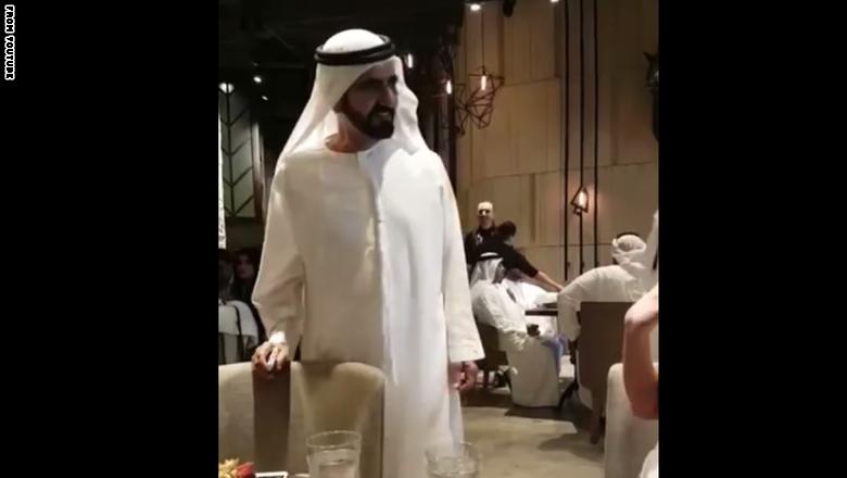 مداعبة حاكم دبي لغادة عبر الرازق تغزو مواقع التواصل
