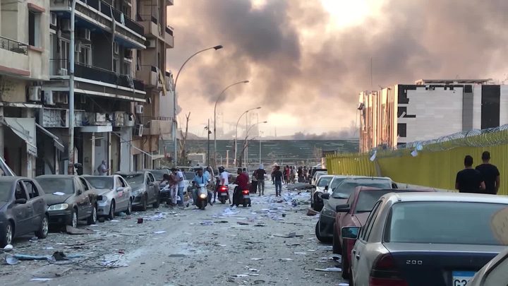 ارتفاع عدد ضحايا إنفجار مرفأ بيروت إلى 154