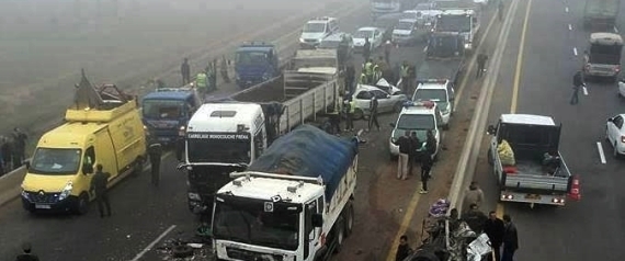 55 قتيلاً وجريحاً في حادث سير بالجزائر