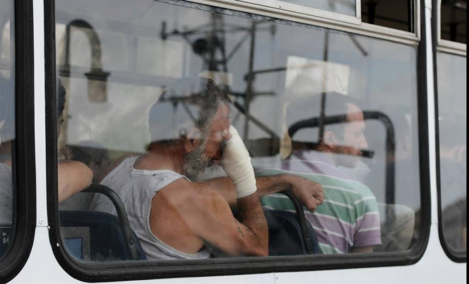 صورة لناجين في مالطا