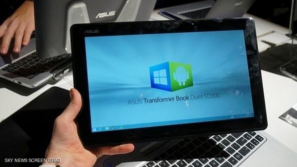 كمبيوتر Transformer Book Duet من شركة أسوس