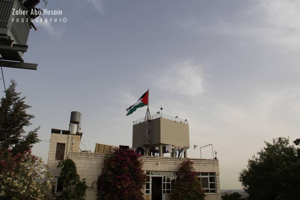 فعاليّة لرفع علم فلسطين في بلعين