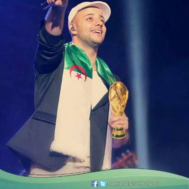 ماهر زين: ألف مبروك للجزائر. لقد أسعدتمونا ورفعتم رؤوسنا ماهر زين الجزائر