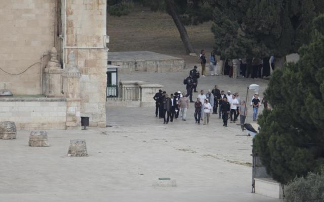 مستوطنون يقتحمون الأقصى في ثاني أيام رأس السنة العبرية