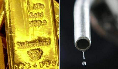 ارتفاع النفط والذهب وسط توترات الشرق الأوسط