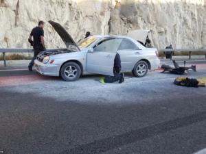 تفجير أسطوانة غاز قرب حاجز الزعيم
