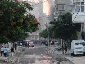 تفجير سيارات المقاومة بغزة