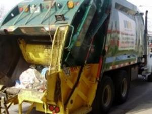 صورة أرشيفية لحاوية نفايات