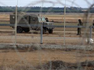 قوات الاحتلال على المنطقة الحدودية مع غزة