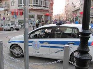 الشرطة تقوم بتعطيل قذيفة غرب جنين
