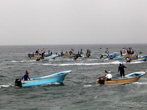 قارب غزة