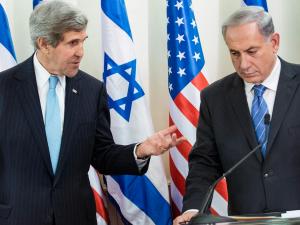 نتنياهو كيري