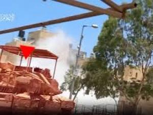 مقتل 7 جنود إسرائيليين بانفجار ناقلة جند مدرعة في خانيونس