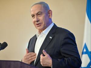 نتنياهو يتعهد بمنع إقامة دولة فلسطينية ويؤكد إجراء مفاوضات مع سوريا.