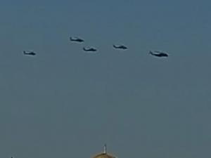 طائرات حربية "إسرائيلية تُحلق في سماء القدس