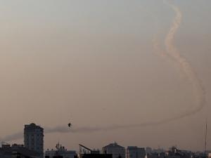 قذائف صاروخية على "غلاف غزة"