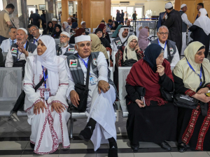 أريحا: انطلاق القافلة الأولى من حجاج بيت الله الحرام