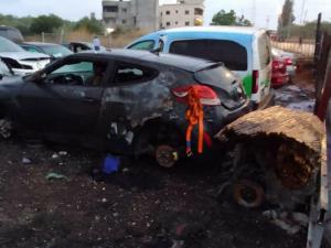 34 إصابة وتخريب 140 مركبة بهجمات للمستوطنين في نابلس