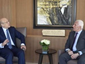 الأحمد يبحث مع ميقاتي تثبيت وقف إطلاق النار في "عين الحلوة"