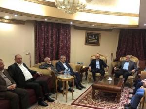 هنية والمشهراوي يبحثان في القاهرة تطورات الأوضاع في غزة