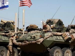 جنود أمريكيون يقاتلون مع الاحتلال في حي النصر بغزة 