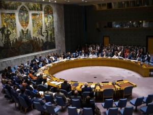 مجلس الأمن: مشروع قرار روسي لوقف إطلاق النار