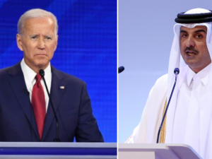 أمير قطر يتلقى اتصالاً هاتفياً من بايدن.. الشيخ تميم بن حمد أكد ضرورة وقف إطلاق النار بغزة فوراً