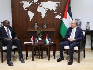 مباحثات فلسطينية بريطانية لوقف الحرب على غزة وتعزيز الإغاثة
