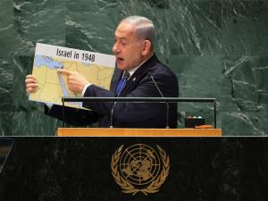 نتنياهو: هناك فرصة حقيقية للتوصل لاتفاق سلام مع السعودية قريباً وسيفيد الفلسطينيين