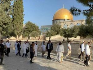 عشرات المستوطنين يقتحمون المسجد الأقصى