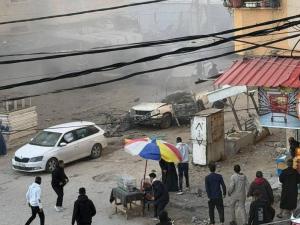 4 شهداء بقصف مركبة للشرطة في النصيرات.. وشهيد ومصابون باستهداف مواطنين بمدينة غزة