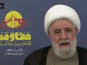 نعيم قاسم: "نزع سلاح حزب الله إبادة... نأمل أن يشملنا الاتفاق بين طهران وواشنطن"