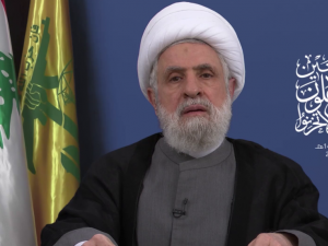 نعيم قاسم: خيارنا مواجهة العدو والاستماته إلى أبعد الحدود ومعنيون أن نسقط أهداف العدوان الإسرائيلي