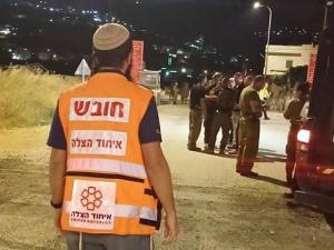 إصابتان حرجتان بعملية دهس قرب نابلس