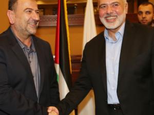 “اغتياله سيزيدنا قوةً وصلابةً وإصراراً”.. هنية ناعياً العاروري ورفاقه: دماؤهم امتزجت بدماء عشرات آلاف الشهداء