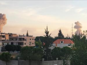 حزب الله يقصف مطارين وقاعدة ومصنعا للمتفجرات بعمق الشمال الإسرائيلي