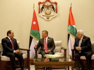 قمة ثلاثية مصرية أردنية فلسطينية بمشاركة عباس