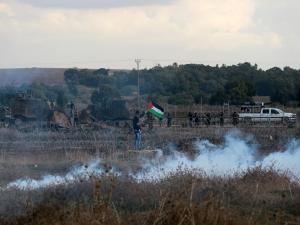 إصابة شاب برصاص الاحتلال شرق مخيم البريج