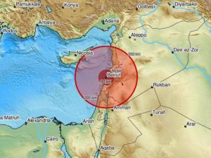 مواطنون بالضفة يشعرون بهزة أرضية ضربت الســواحل اللبنانية