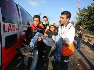 استشهاد طفلين بمواجهات مع الاحتلال شرق خانيونس