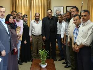 صيدم يلتقي وفداً من أذنة التربية لبحث مطالبهم