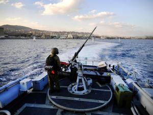 زورق حربي إسرائيلي 