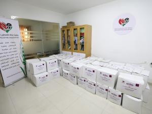بنك فلسطين يوزع طروداً غذائية على العائلات المتعففة خلال الشهر الفضيل