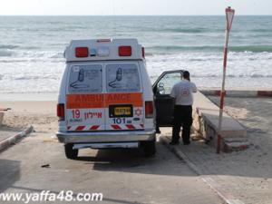 وفاة فلسطيني غرقًا في بحر يافا