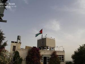 فعاليّة لرفع علم فلسطين في بلعين