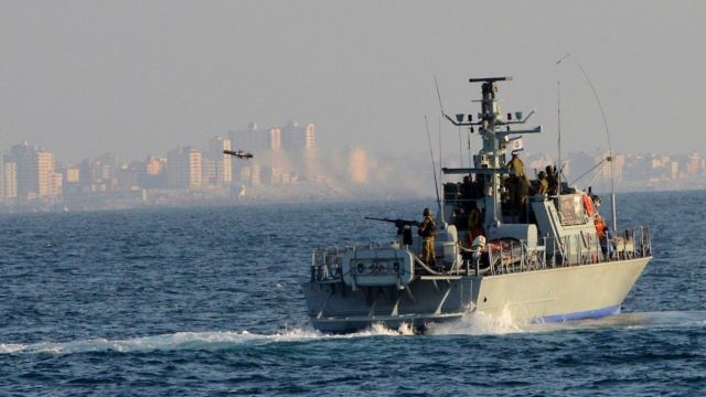 سلاح البحرية الإسرائيلي يجري تدريبات دولية بحيفا