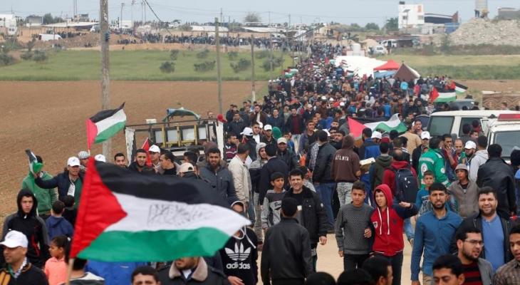 غزة تستعد لجمعة "لبيك يا أقصى" في مسيرات العودة شرق القطاع