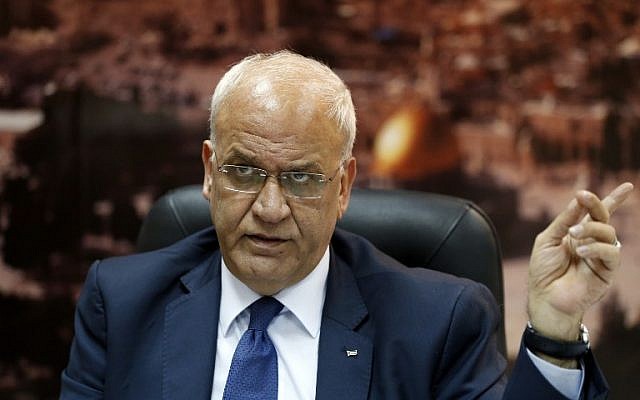 عريقات: لا أستبعد اعتراف ترامب قريبا بدولة فلسطينية مستقلة في غزة